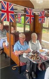 Tiaras on the Train