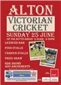 Come and join us on Sunday at Alton Victorian Cricket Match