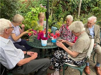 It was Pimms o'clock!