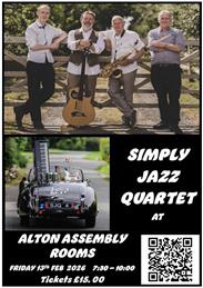Simply Jazz Quartet at the Alton Assembly Rooms
