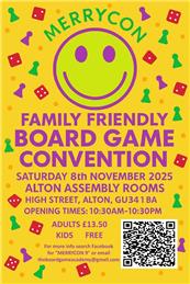 MERRYCON 9 - Family friendly boardgame convention